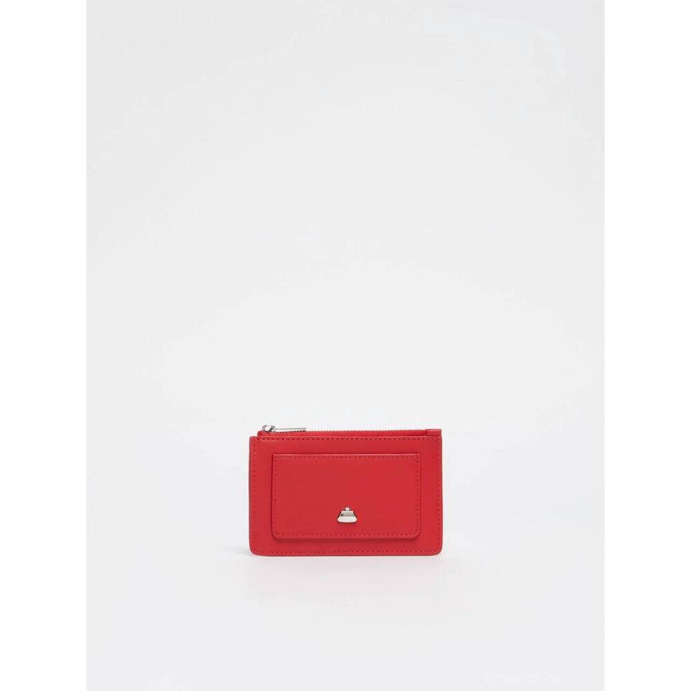 NEW WEEKEND MAX MARA women's trafoi wallet in red